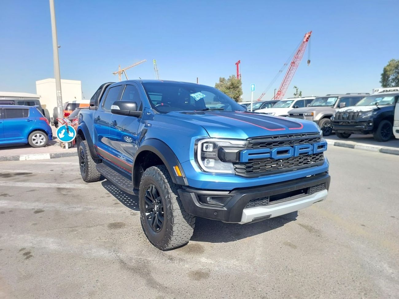 Ford Ranger Raptor (RAMADAN OFFER) FORD RANGER RAPTOR PICKUP RHD 2022 MODEL 2.0 L DIESEL AUTOMATIC(PM97023)