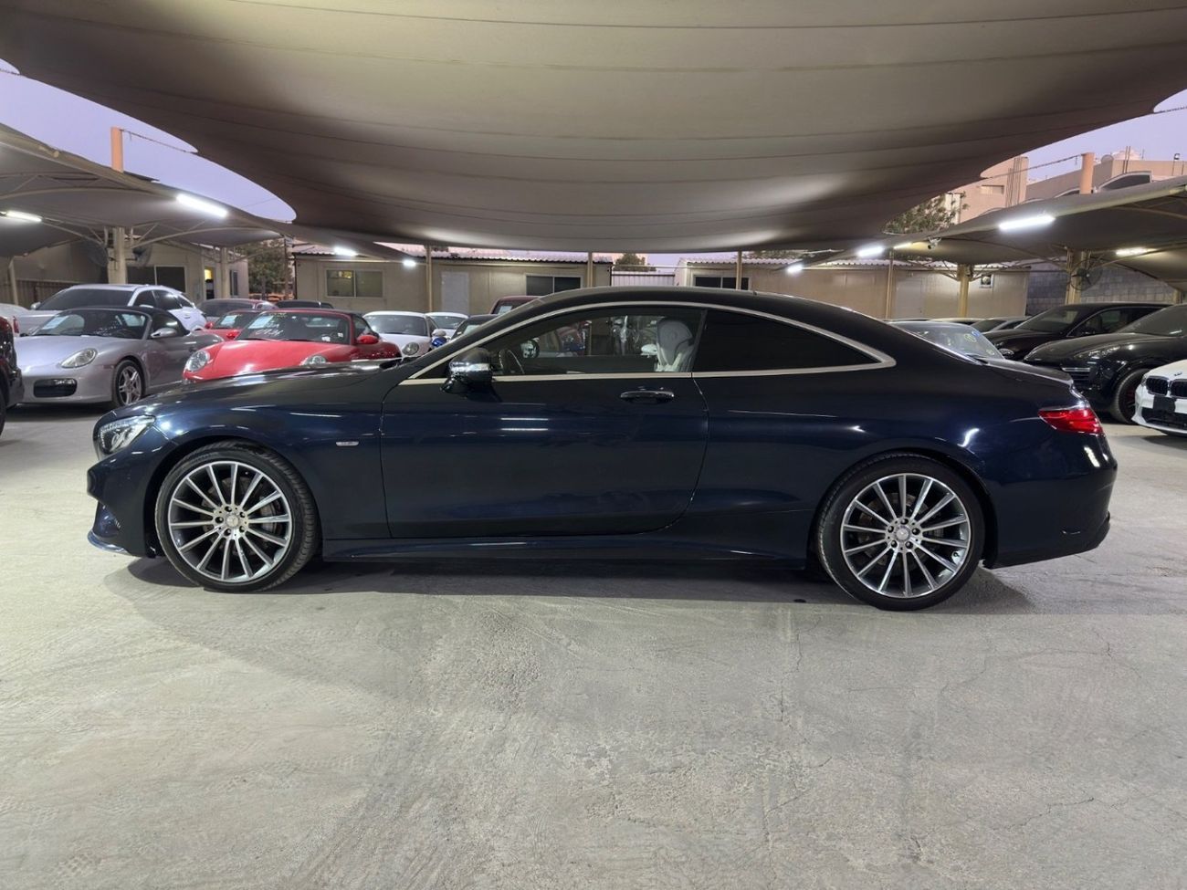 Mercedes-Benz S 550 Coupe MERCEDES S550 COUPE EDITION 1 2015 | ANTHRACITE BLUE EXTERIOR | CRYSTAL GREY INTERIOR | 6 BUTTONS