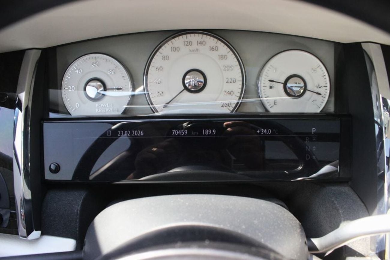Rolls Royce Ghost SWB Std 6.6L,GCC