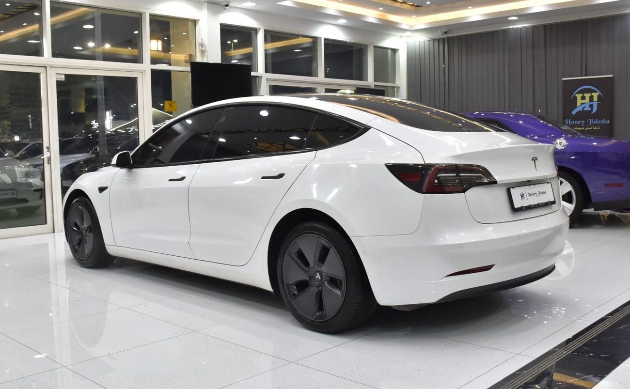 Tesla Model 3 STANDARD RANGE EXCELLENT DEAL for our Tesla Model 3 ( 2022 Model ) in White Color GCC Specs