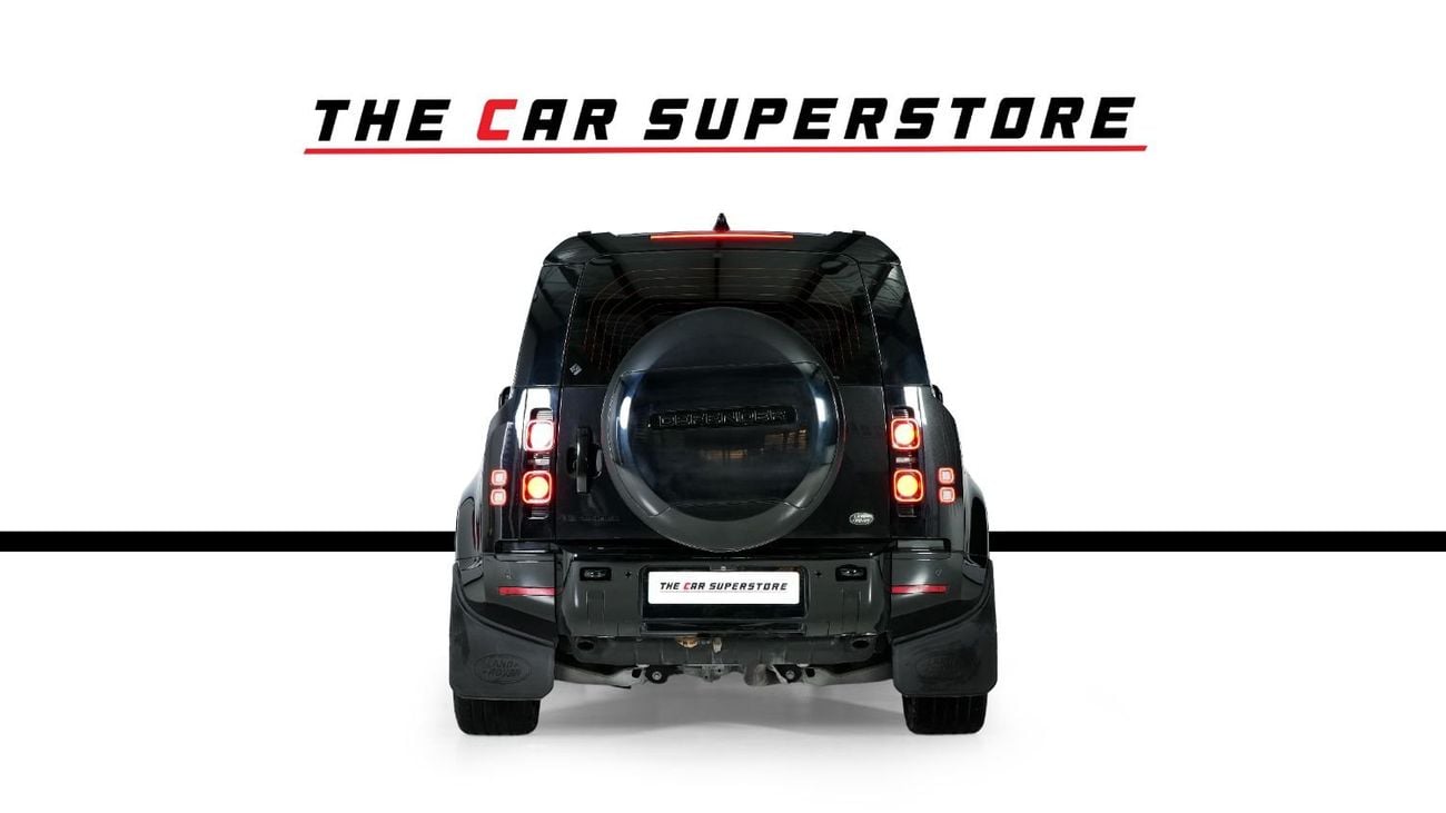 Land Rover Defender 110 X P400 GCC-Black Pack-22 Inch KHAN Rims-High Specifications