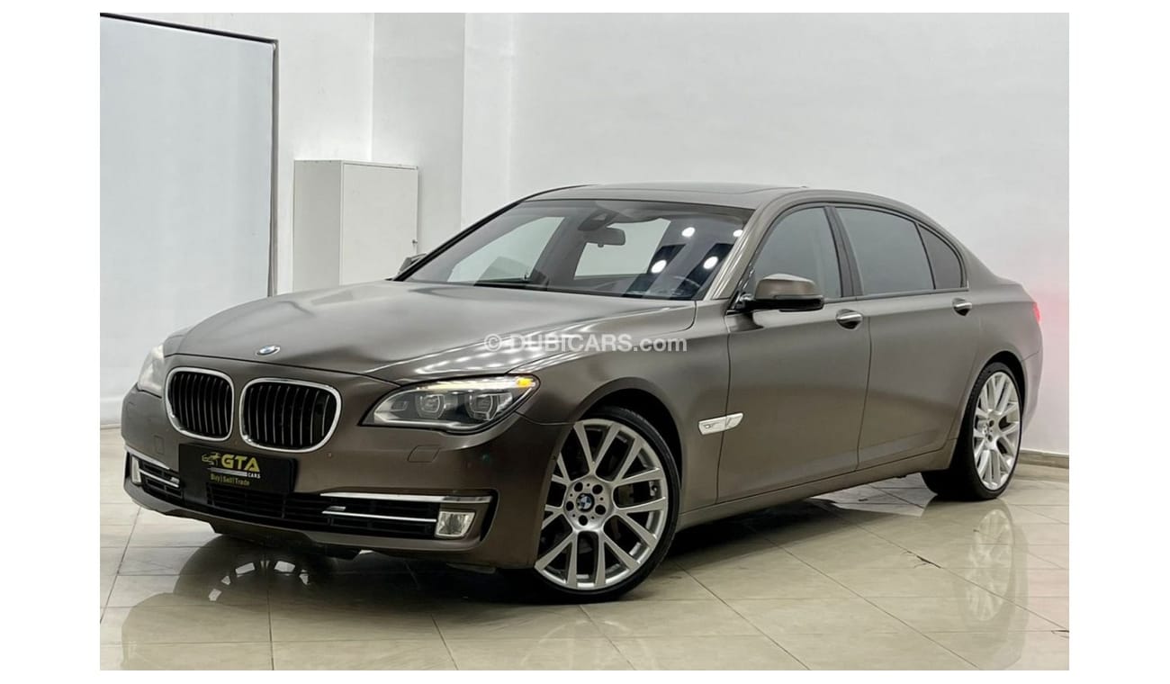 بي أم دبليو 750Li 2013 BMW 750 LI Individual, 1 Year Warranty, Special Edition, Fully Loaded, GCC