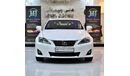 Lexus IS300 EXCELLENT DEAL for our Lexus IS 300C 2014 Model!! in White Color! GCC Specs