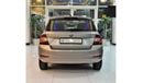 Skoda Fabia EXCELLENT DEAL for our Skoda FABIA 1.6L 2019 Model!! in Beige/Silver Color! GCC Specs