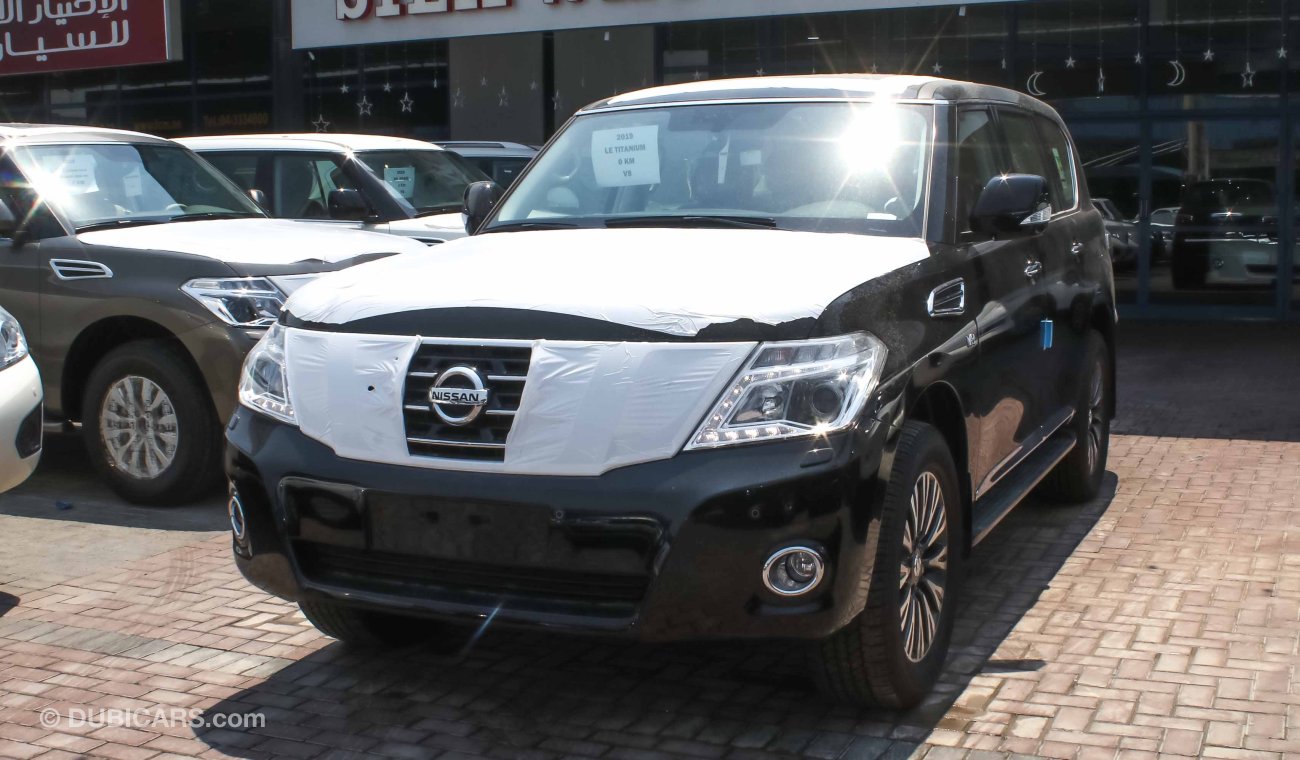 Nissan Patrol LE Titanium with agency warranty and price inclusive VAT