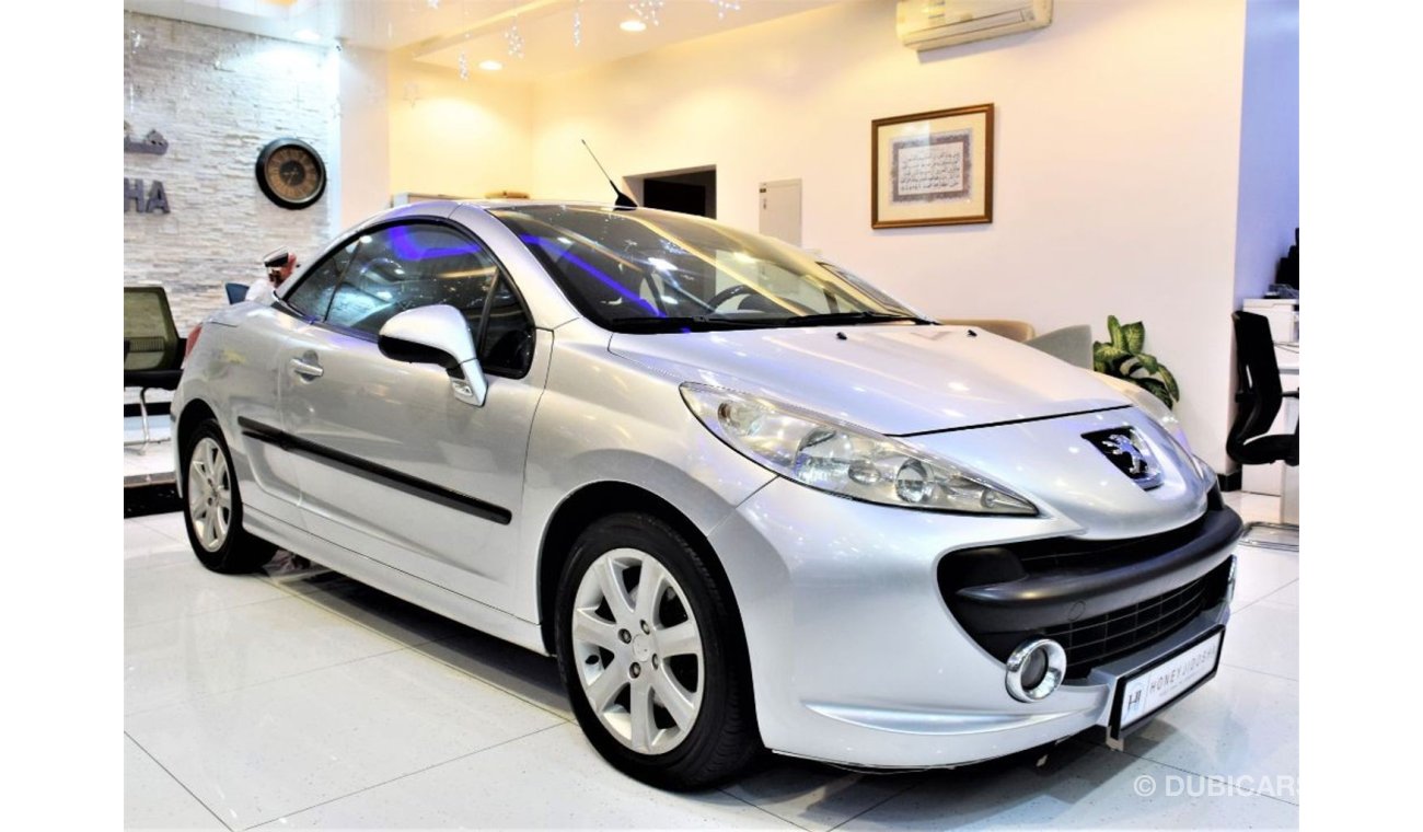 Peugeot 207 Amazing Peugeot 207 CC 2009 Model!! in Silver Color! GCC Specs