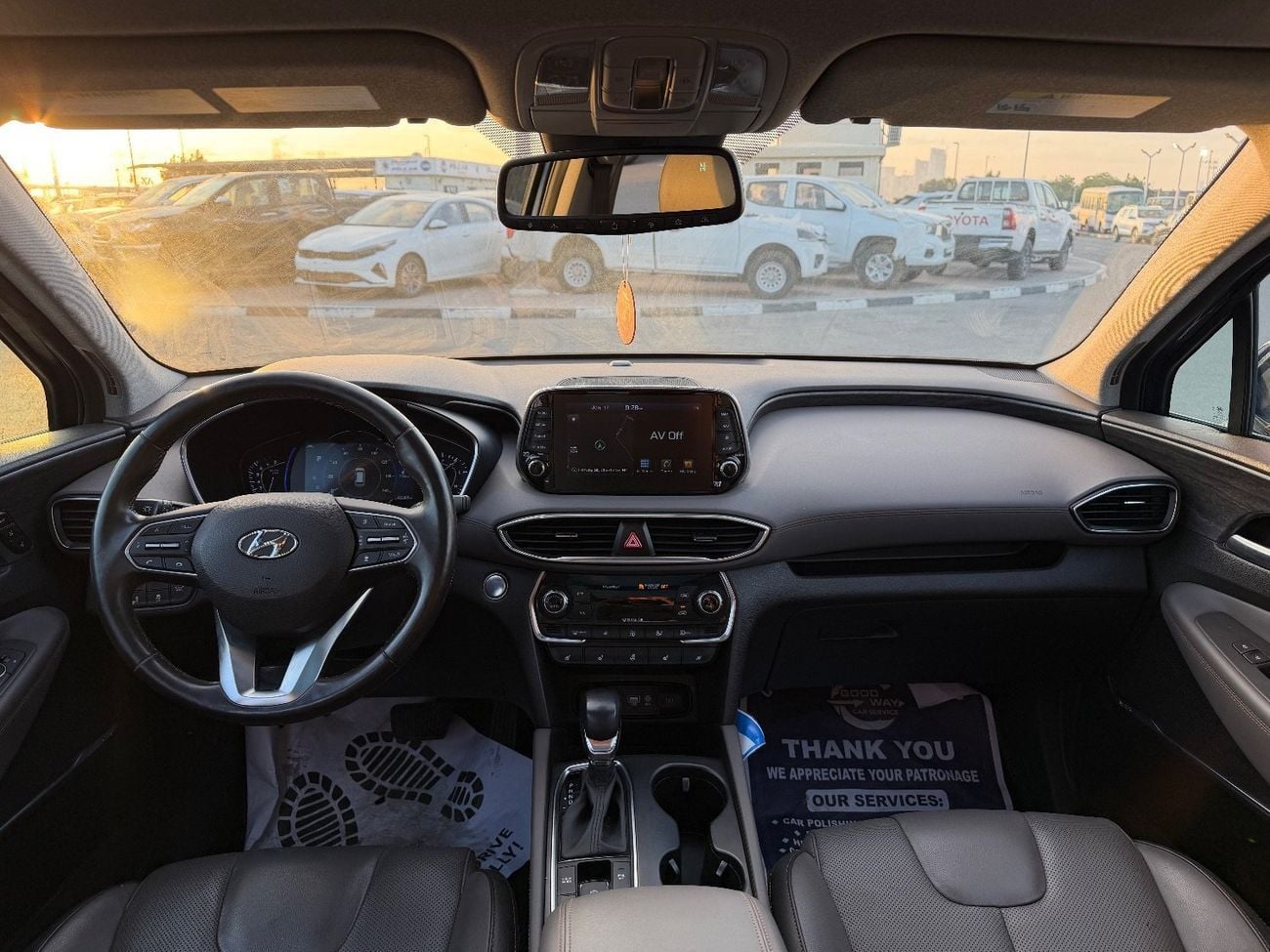 Hyundai Santa Fe LIMITED (NON GCC) 2020 HYUNDAI SANTAFE LIMITED PANORAMIC ROOF 360CAMERA FULL OPTIONS IMPORTED FROM U