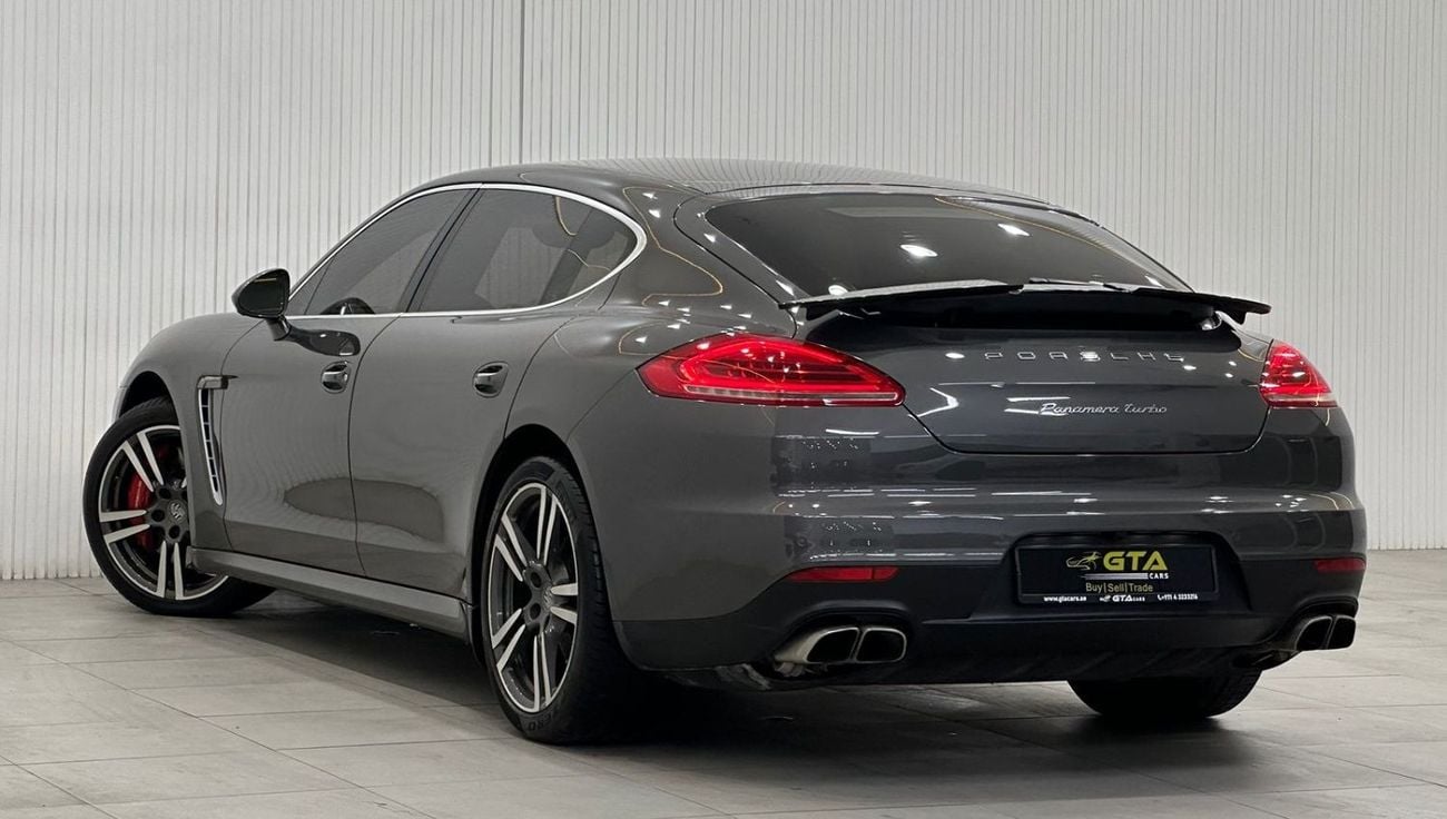 Porsche Panamera 2014 Porsche Panamera Turbo, Very Low Kms, Full Options, Excellent Condition, GCC