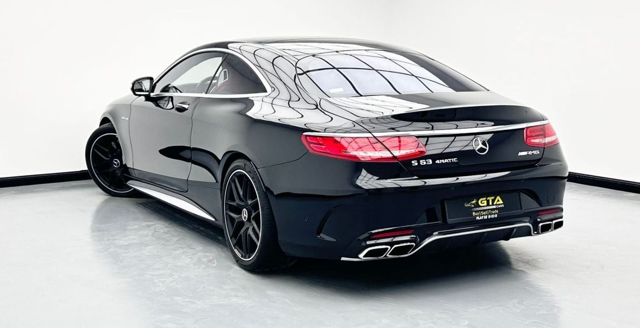 Mercedes-Benz S 63 AMG Coupe 2015 Mercedes-Benz S63 AMG 4MATIC, Service History, Excellent Condition