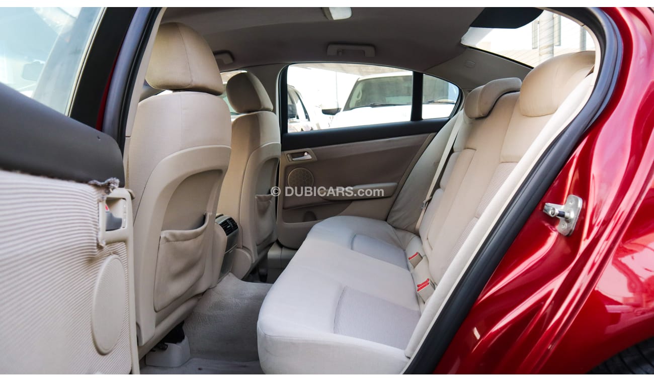 Chevrolet Lumina Gulf model 2009, red color, inside beige