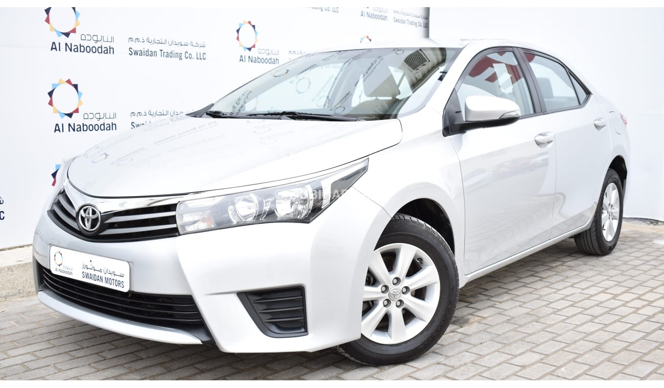 Toyota Corolla 2.0L SE 2016 GCC SPECS WITH DEALER WARRANTY