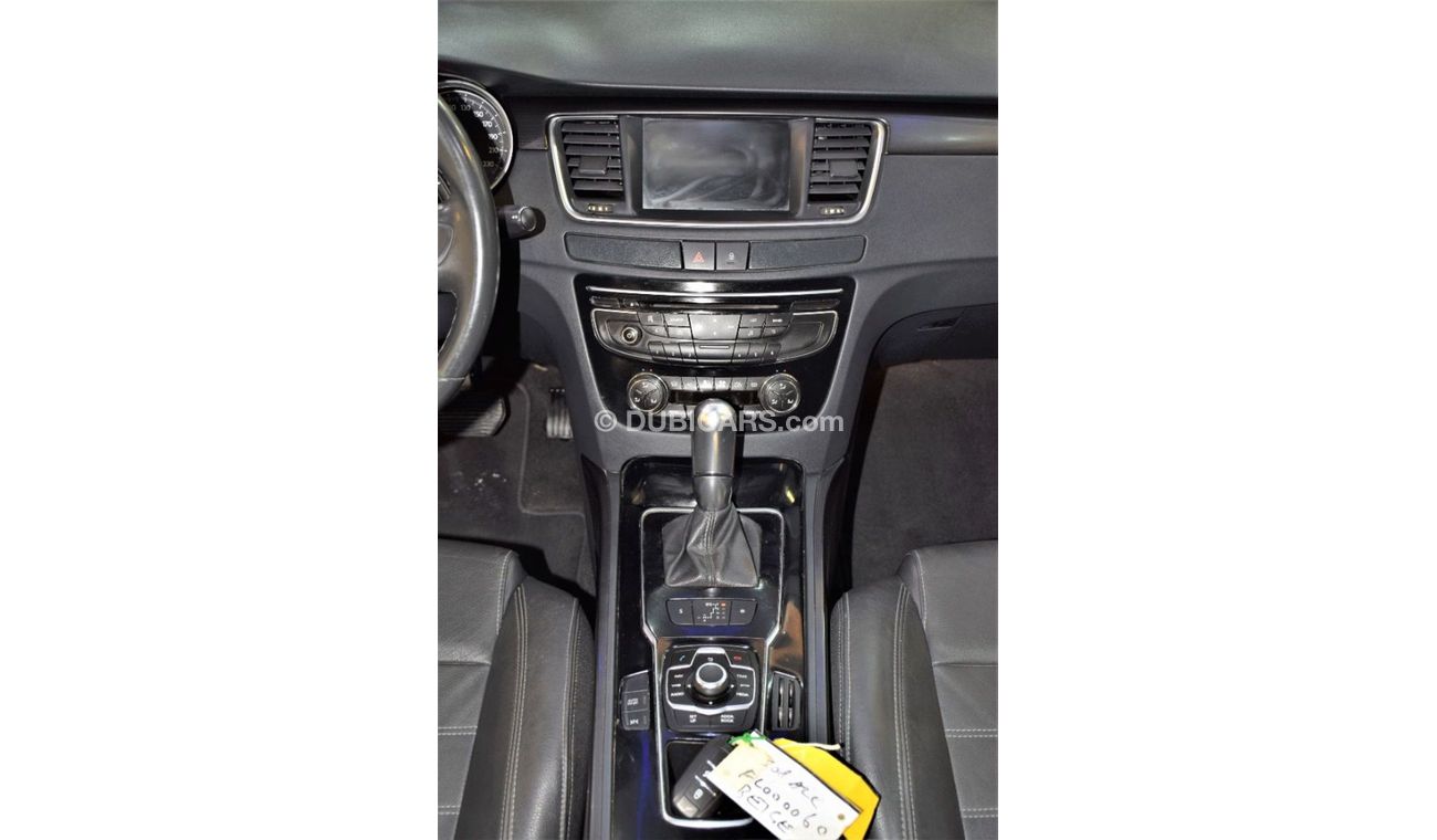 Peugeot 508 EXECELLENT DEAL for this Peugeot 508 TURBO 2015 Model!! in Silver Color! GCC Specs