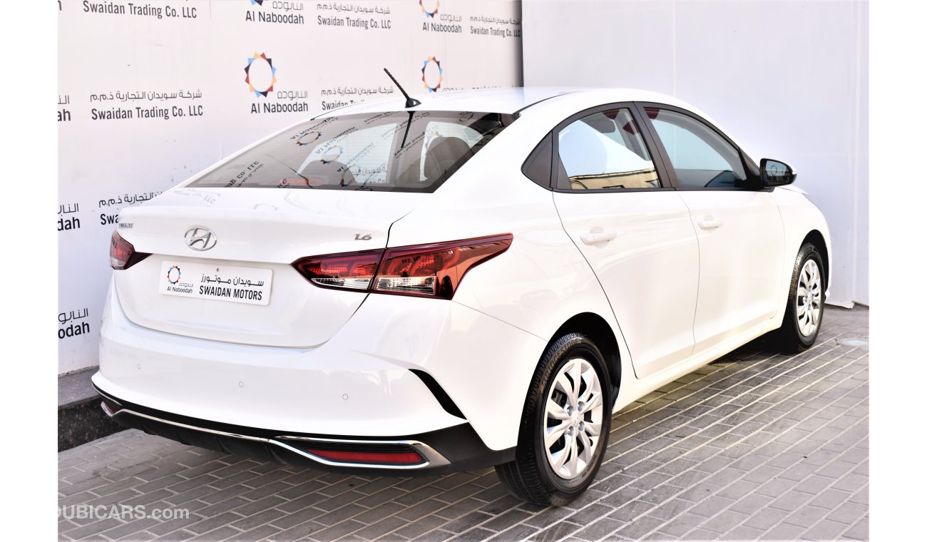 Hyundai Accent AED 1095 PM | 1.6L SMART GCC DEALER WARRANTY