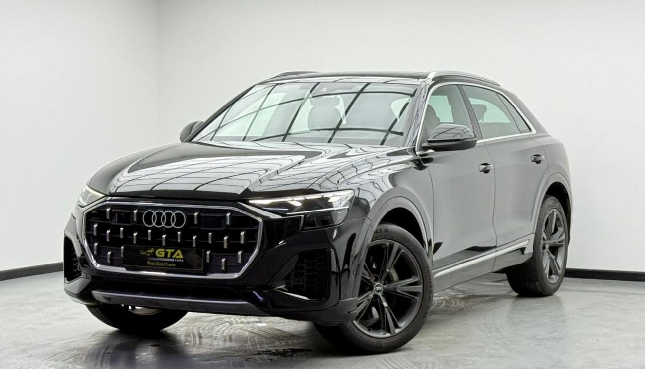 Audi Q8 2024 Audi Q8 Progress 55 TFSI Quattro, 2029 Audi Warranty + Service Pack, Low Km, Fully Loaded, GCC