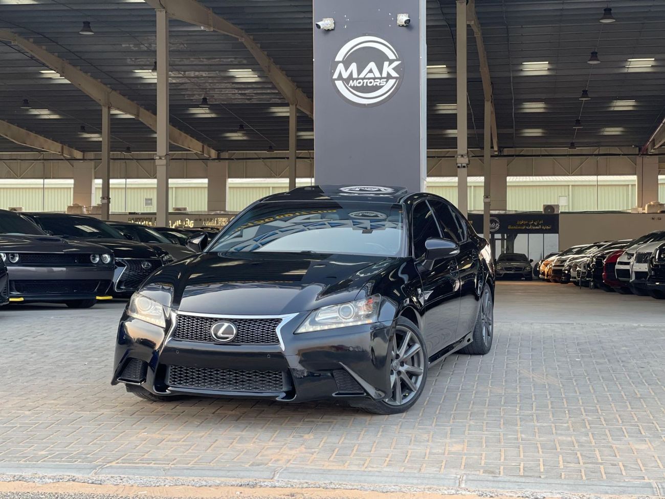 لكزس GS 350 F-Sport 3.5L REAR WHEEL DRIVE / BIG AND COMFORT SEATS / 8 SPEEDS / IN PERFECT CONDITION