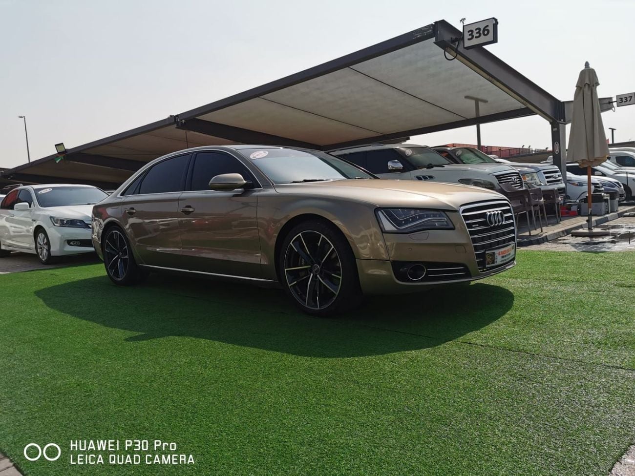 Audi A8 GCC, converted to 2020 model