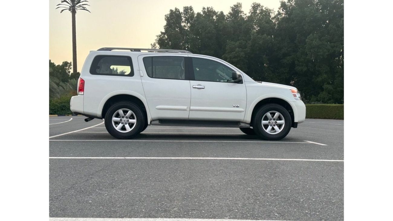 نيسان أرمادا موديل 2007 خليجي فل مواصفات كراسي جلد ومثبت سرعه وفتحه