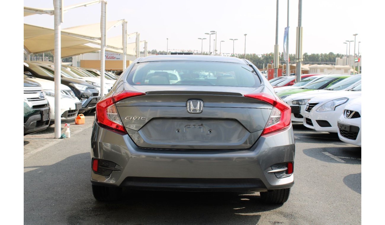 Honda Civic ACCIDENTS FREE - GCC - ORIGINAL PAINT - MID OPTION - CAR IS IN PERFECT CONDITION INDISE OUT