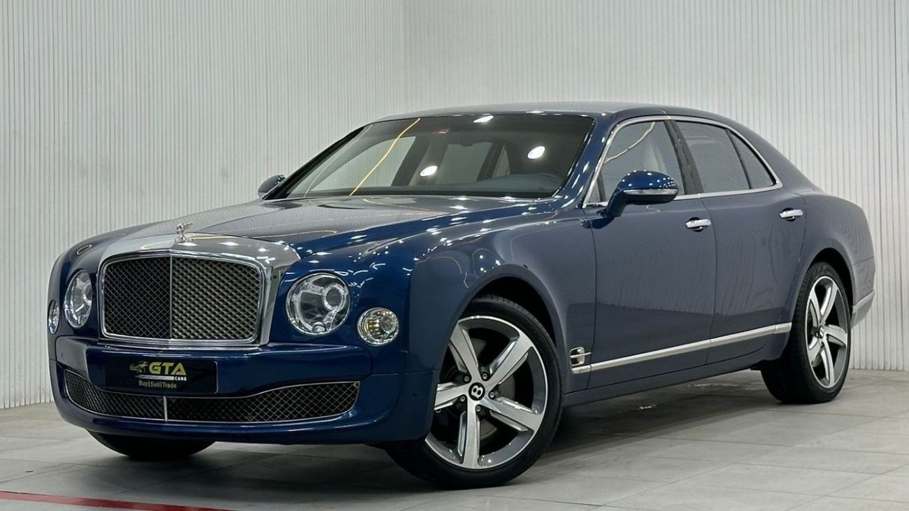 Bentley Mulsanne 2016 Bentley Mulsanne Speed, Service History, Full Options, Low Kms, Excellent Condition, GCC