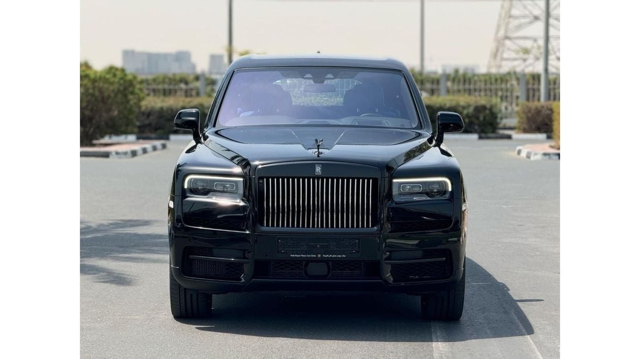 Rolls-Royce Cullinan BLACK BADGE GCC SPEC  UNDER WARRANTY AND SERVICE CONTRACT