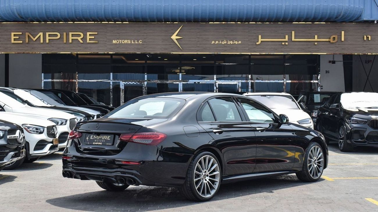 مرسيدس بنز E 53 AMG MERCEDES BENZ II E53 AMG II 2021 II FULL OPTION II 2 YEARS WARRANTY