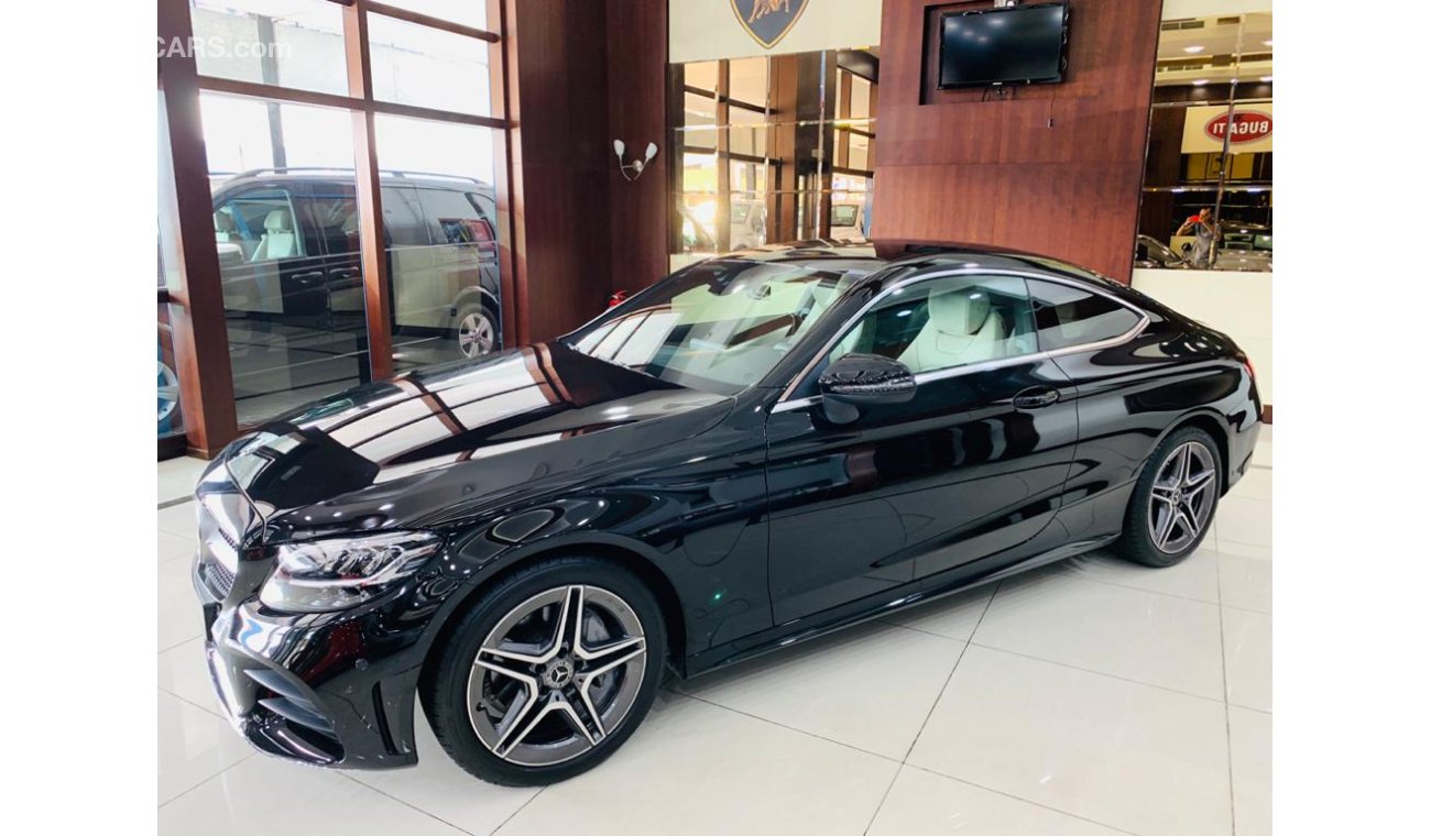 مرسيدس بنز C 200 كوبيه Excellent Condition 2019