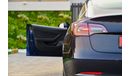 Tesla Model 3 | 3,915 P.M | 0% Downpayment | Extraordinary Condition
