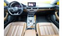 أودي A5 Audi A5 40TFSI S-Line Coupe 2017 GCC under Agency Warranty with Flexible Down-Payment