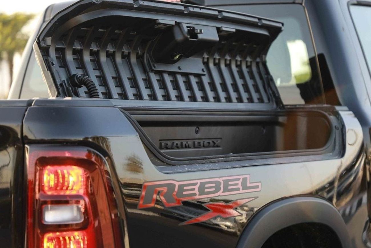 RAM 1500 2025 RAM 1500 REBEL X CREW 3.0L V6 - GCC - BLACK inside BLACK | Export Only