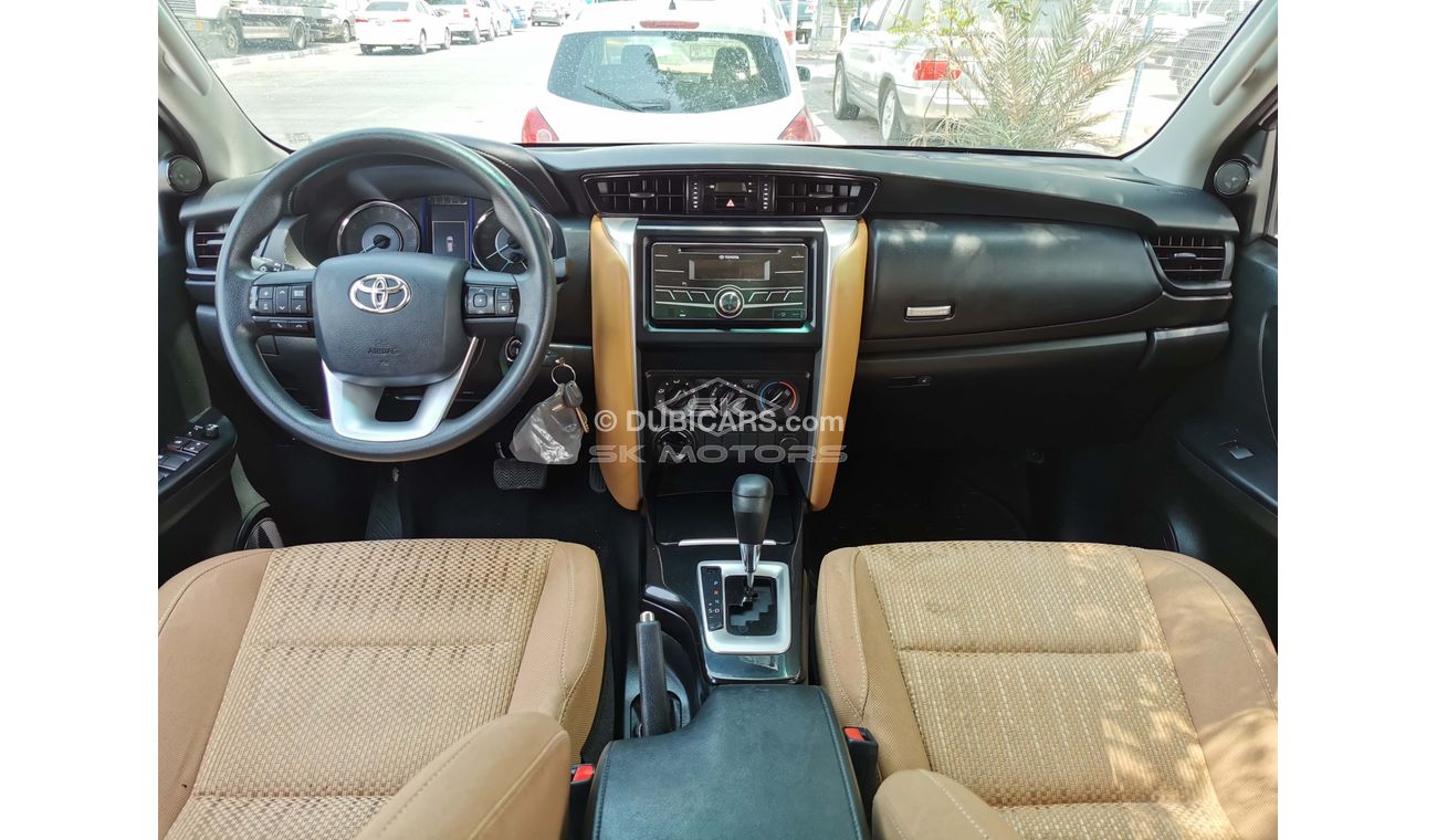Toyota Fortuner 2.7L, 17" Tyre, Front & Rear A/C, Tyre Pressure Low Button, Drive Mode Select, Fog Light (LOT# 9590)