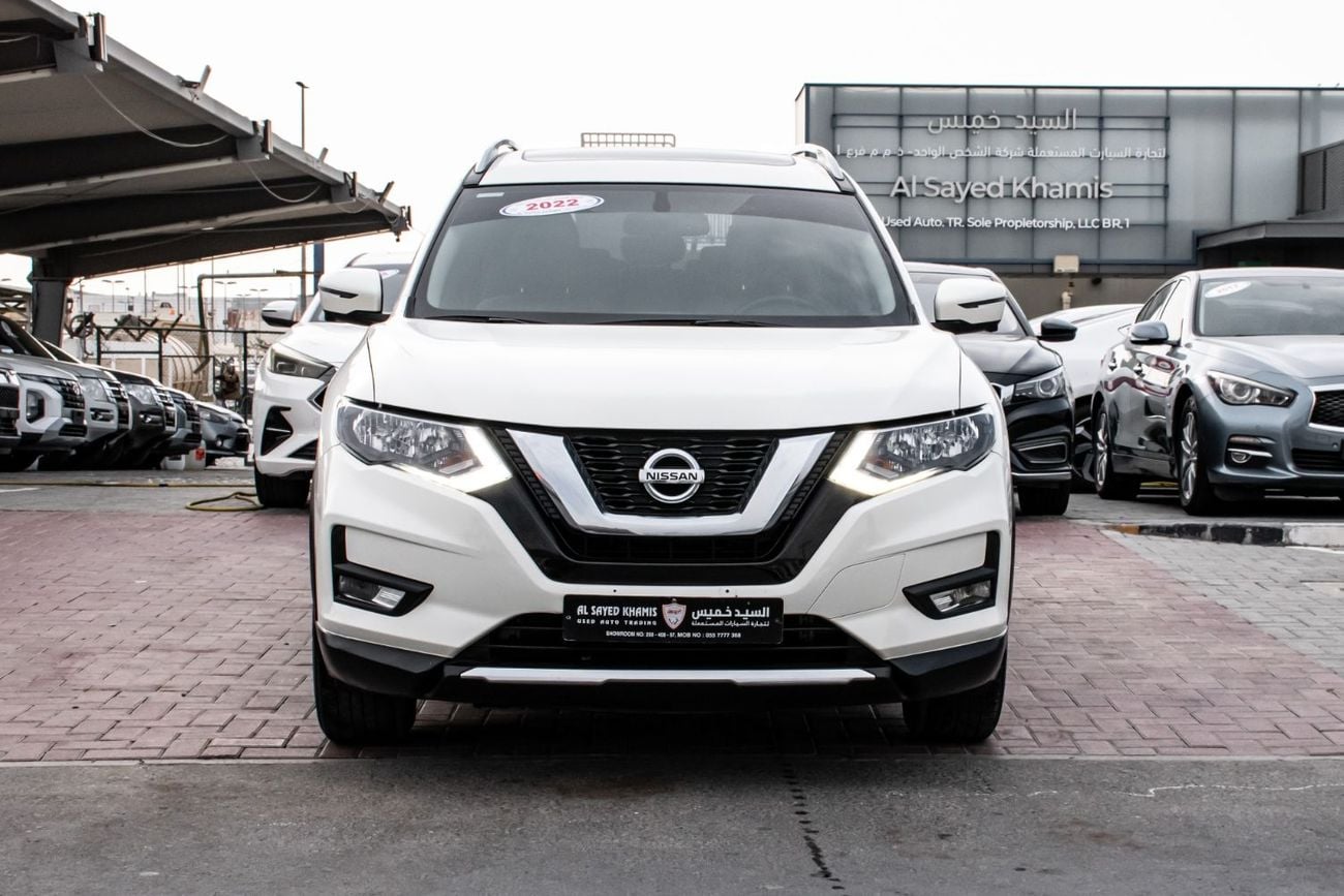 نيسان إكس تريل SV 4X4 GCC Specs - Original Paint Free Accident Excellent Condition Full option 360 camera