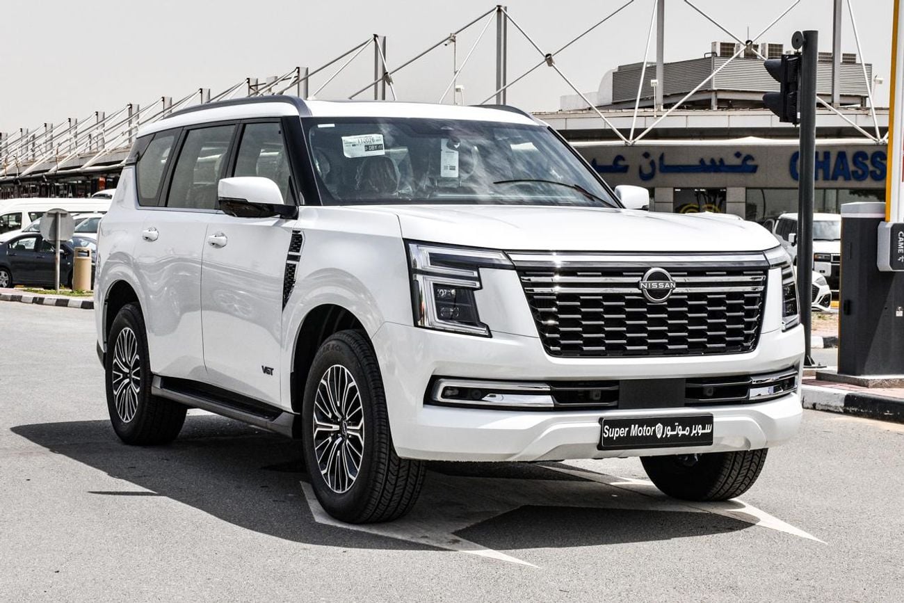 Nissan Patrol 3.8L V6 LE Titanium | GCC | Al Rusomani Warranty