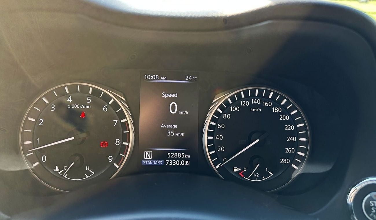 Infiniti Q50 3.0T Sport Black Edition 3.0T V6 GCC 2021 Low Mileage in Perfect Condition