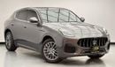 مازيراتي جريكال 2024 Maserati Grecale GT, Jan/2027 Maserati Warranty, Maserati Full Service History, GCC