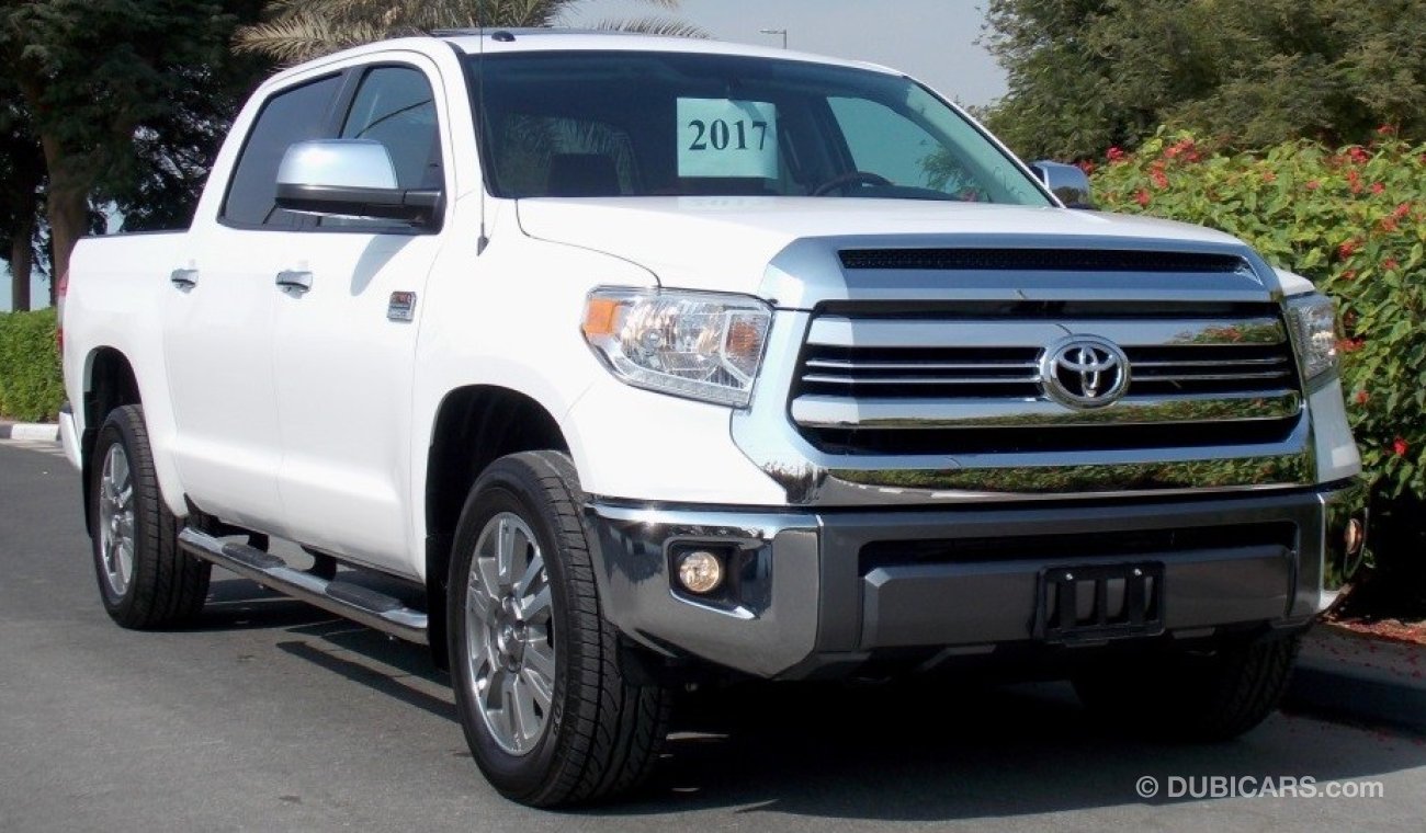 Toyota Tundra # 2017 # 1794 Special Edition # 4X4 # 5.7L V8 # 0 km # BSM # DSS OFFER