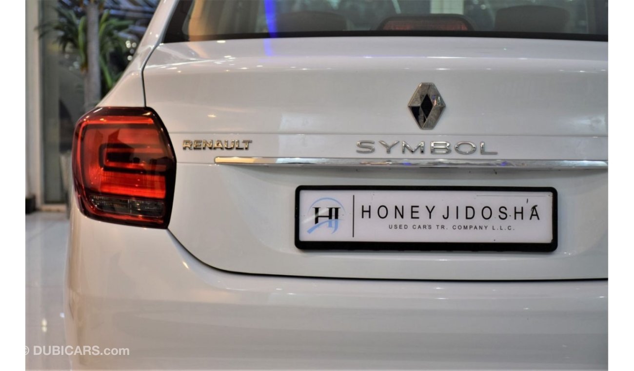 رينو سيمبول EXCELLENT DEAL for our Renault Symbol 2021 Model!! in White Color! GCC Specs