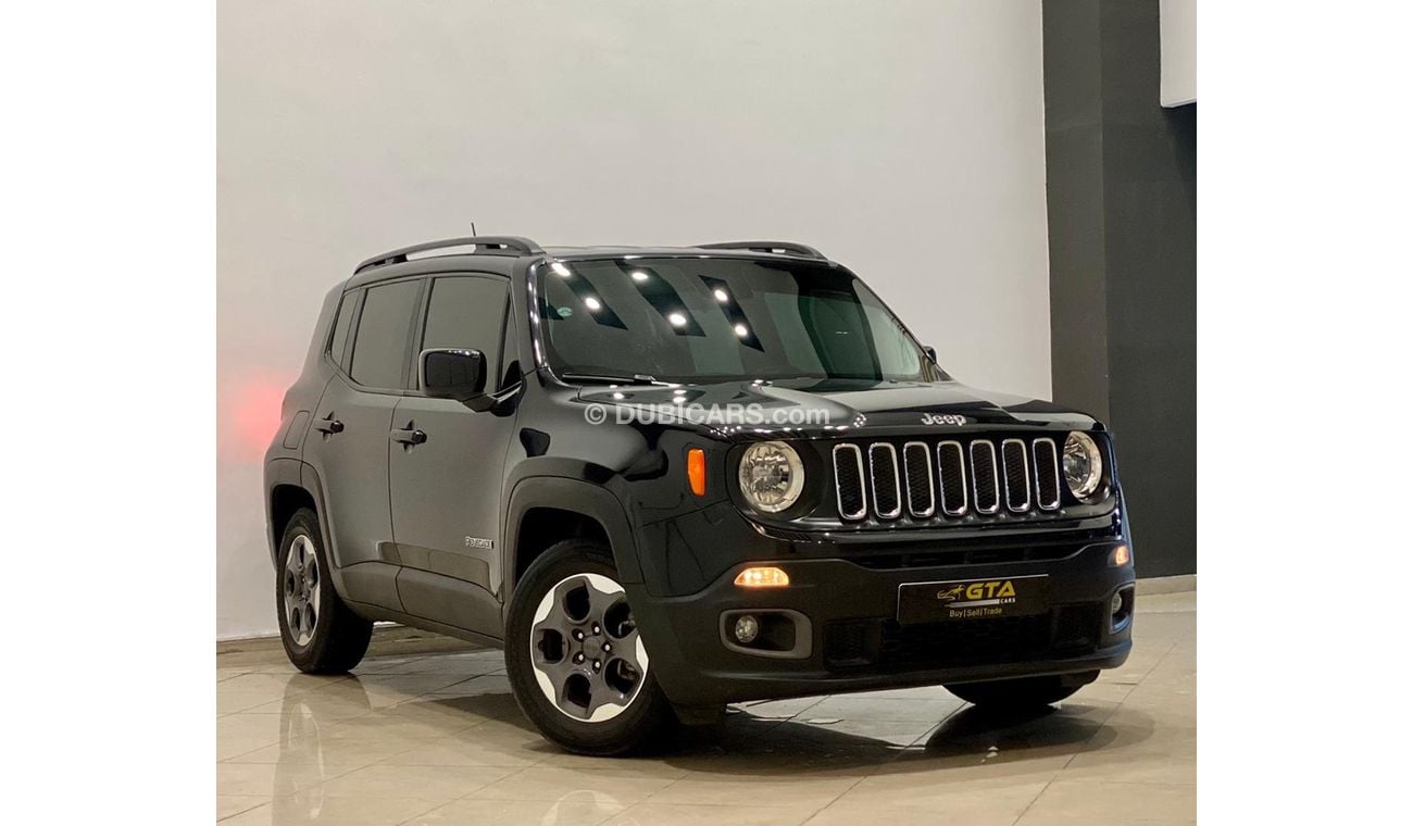 Jeep Renegade 2017 Jeep Renegade Latitude, Jeep Warranty-Full Service History, GCC