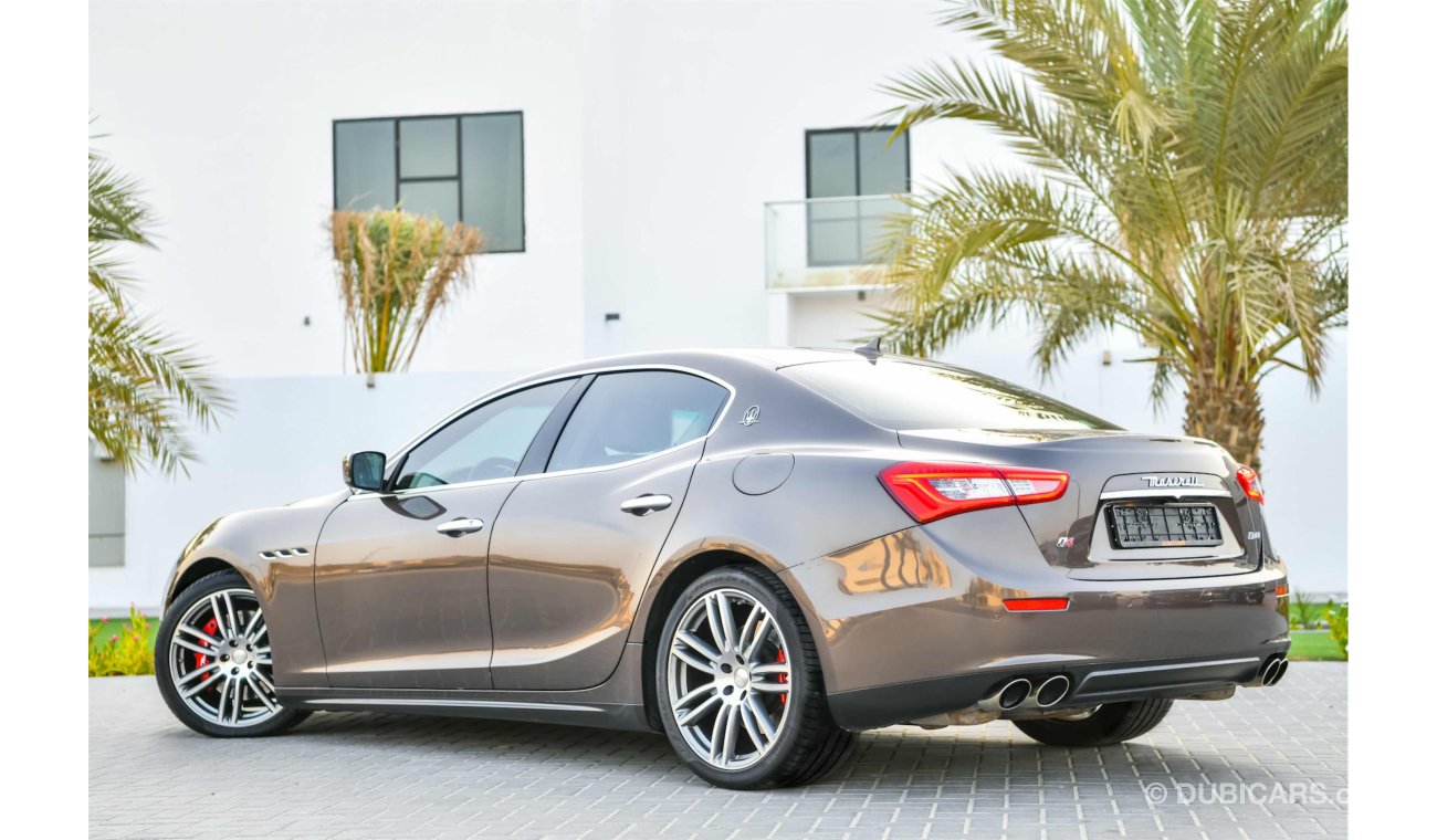 Maserati Ghibli SQ4 - 54,000 Kms Only! - AED 2,918 Per Month! - 0% DP