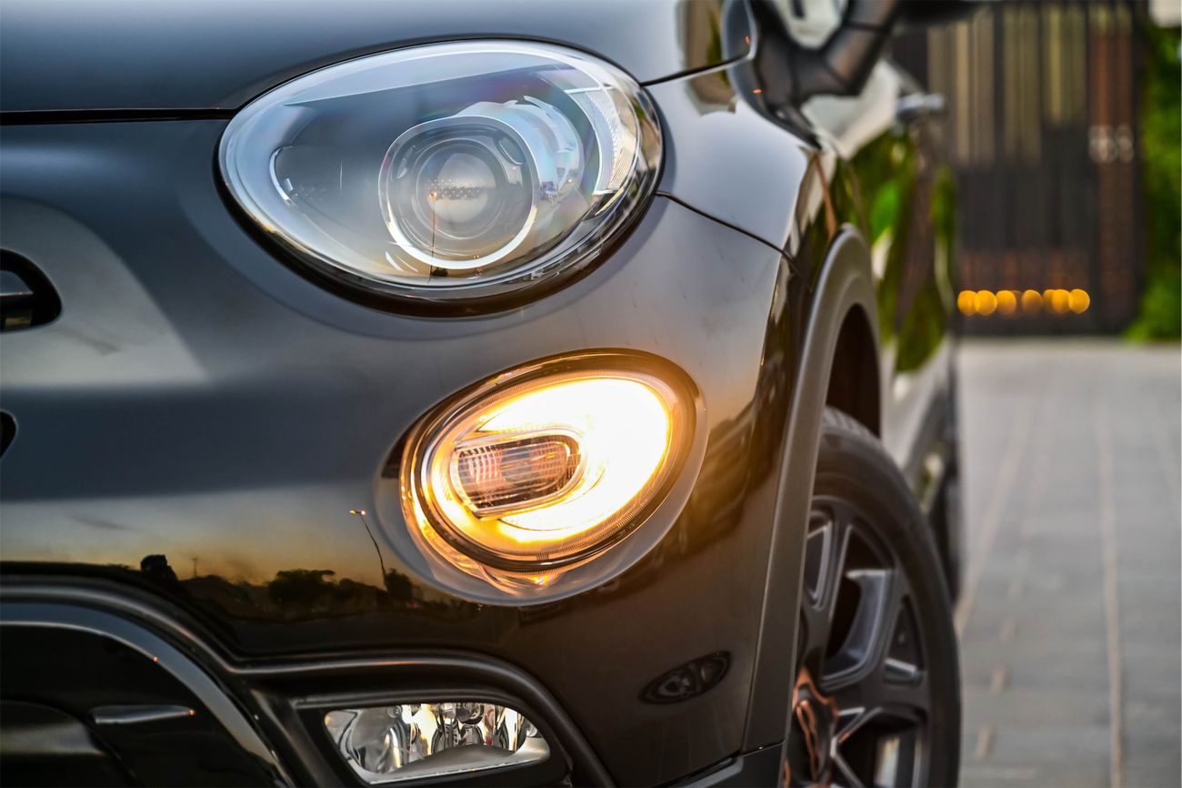 فيات 500X 2.4L AWD |1,155 P.M | 0% Downpayment | Full Option | Magnificent Condition!