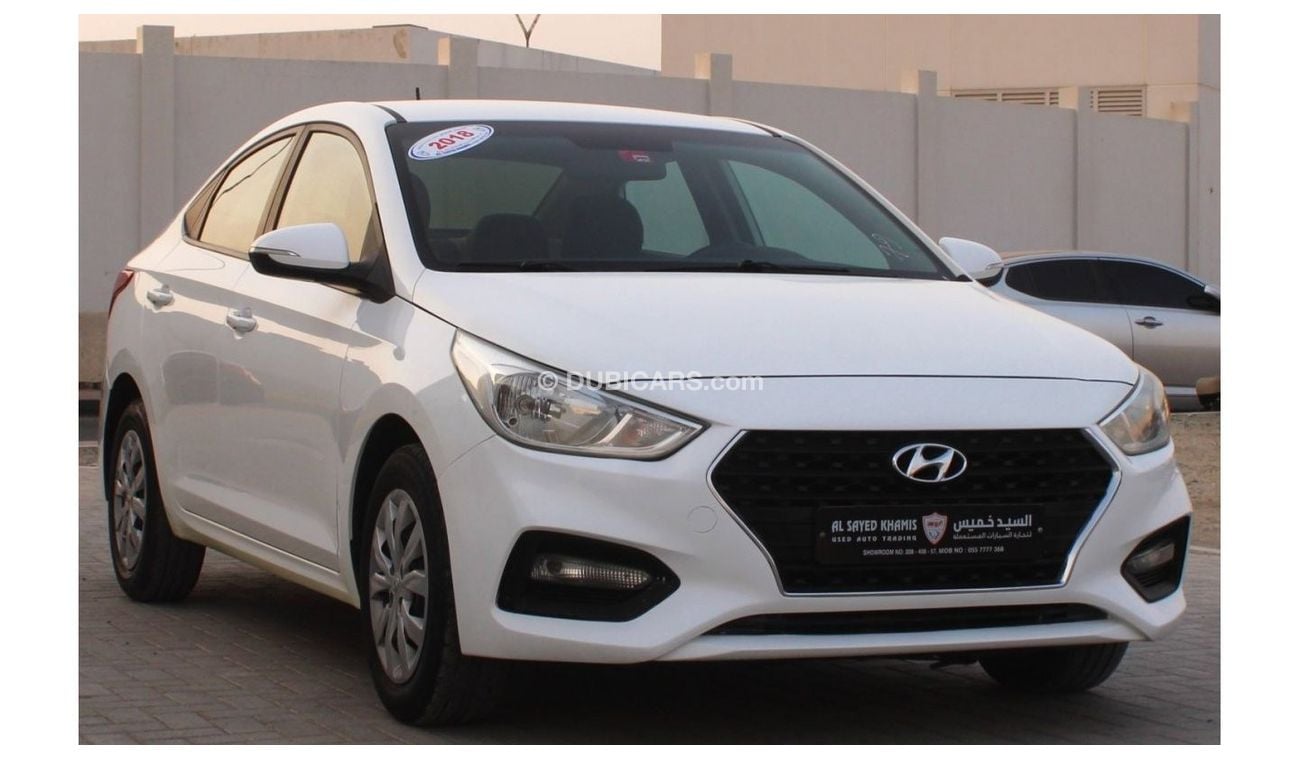 Hyundai Accent GL Hyundai Accent 2018 GCC, in excellent condition