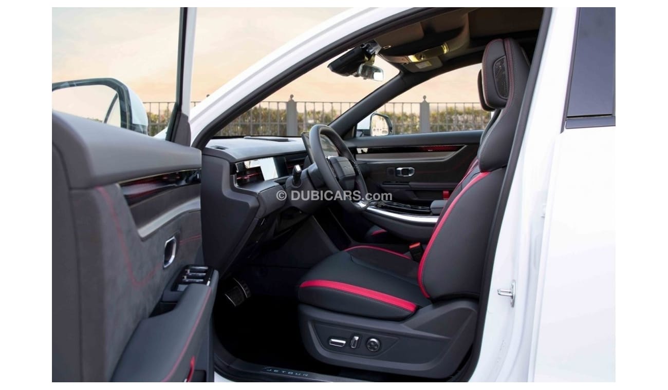 Jetour Dashing 2024 Jetour Dashing 1.6 Turbo Petrol A/T - White inside Black & Red