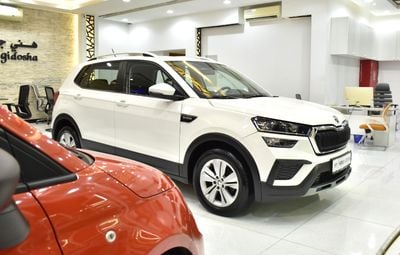 Skoda Kushaq EXCELLENT DEAL for our Skoda Kushaq ( 2023 Model ) in White Color GCC Specs