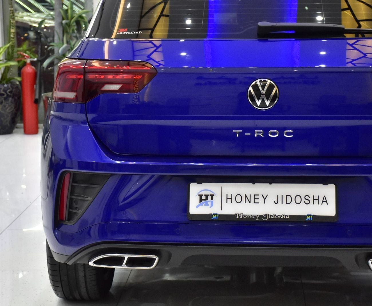 فولكس واجن T ROC EXCELLENT DEAL for our Volkswagen T-ROC R-Line ( 2023 Model ) in Blue Color GCC Specs