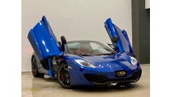 McLaren MP4 12C SPOTLESS 2014 McLaren MP4-12C Spider, Full Service History, Warranty GCC Carbon Fiber