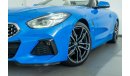 بي أم دبليو Z4 M 2019 BMW Z4 SDrive20i M-Sport / 5 Year BMW Extended Warranty and Service Contract