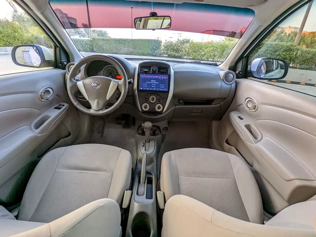 Nissan Sunny EX Saloon GCC Specs Immaculate Condition With Low KM Perfect Family Sedan