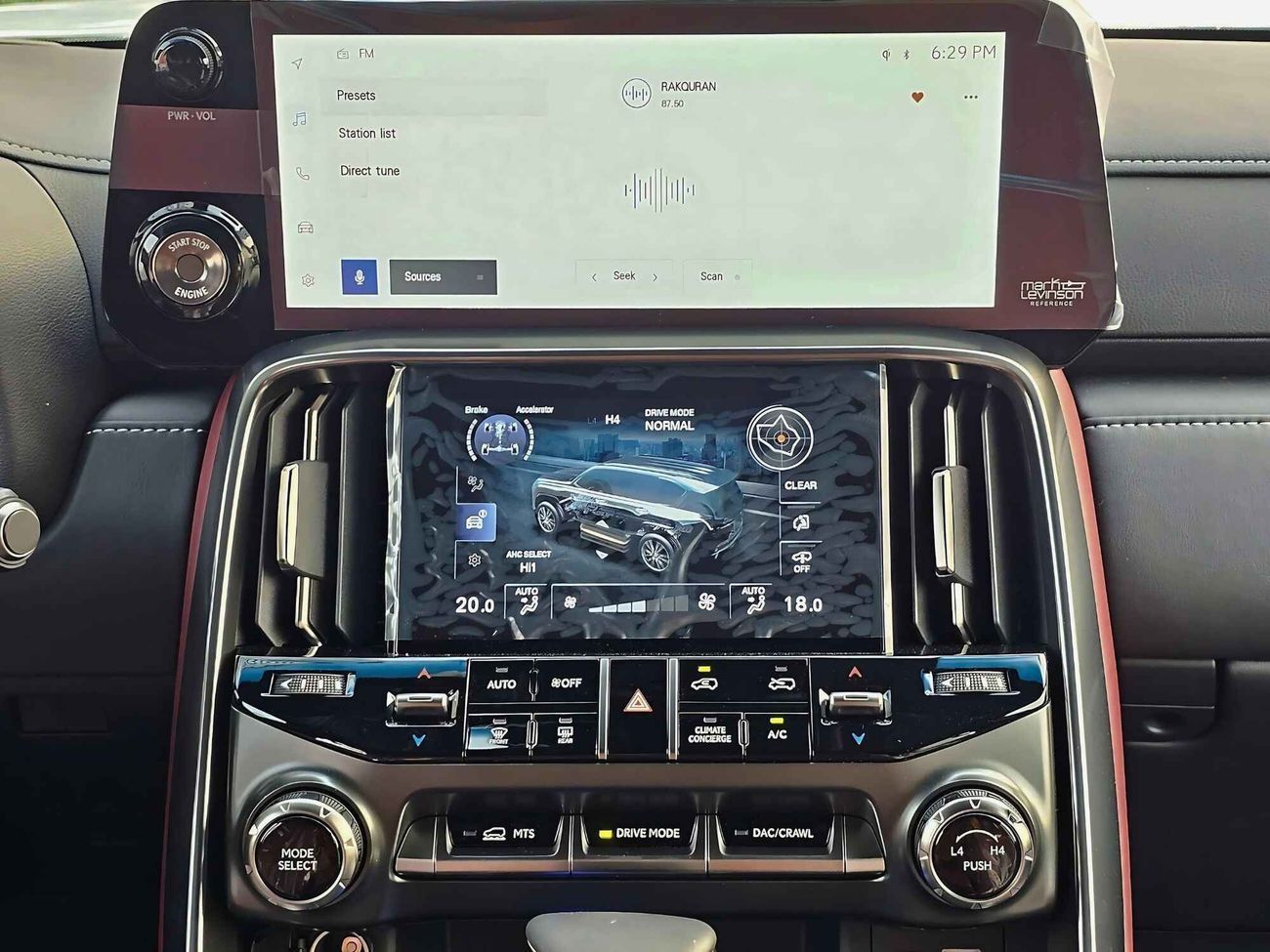 لكزس LX 600 URBAN | 3.5L V6 |  HEADUP DISPLAY | PWR SEATS | DVD+KICK SENSORS | 360 CAM (CODE # LX6U