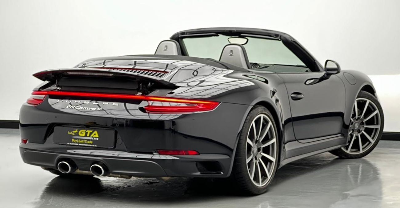 Porsche 911 2017 Porsche 911 Carrera 4 Cabriolet, April/2027 Porsche Warranty, Full Porsche Service History, GCC