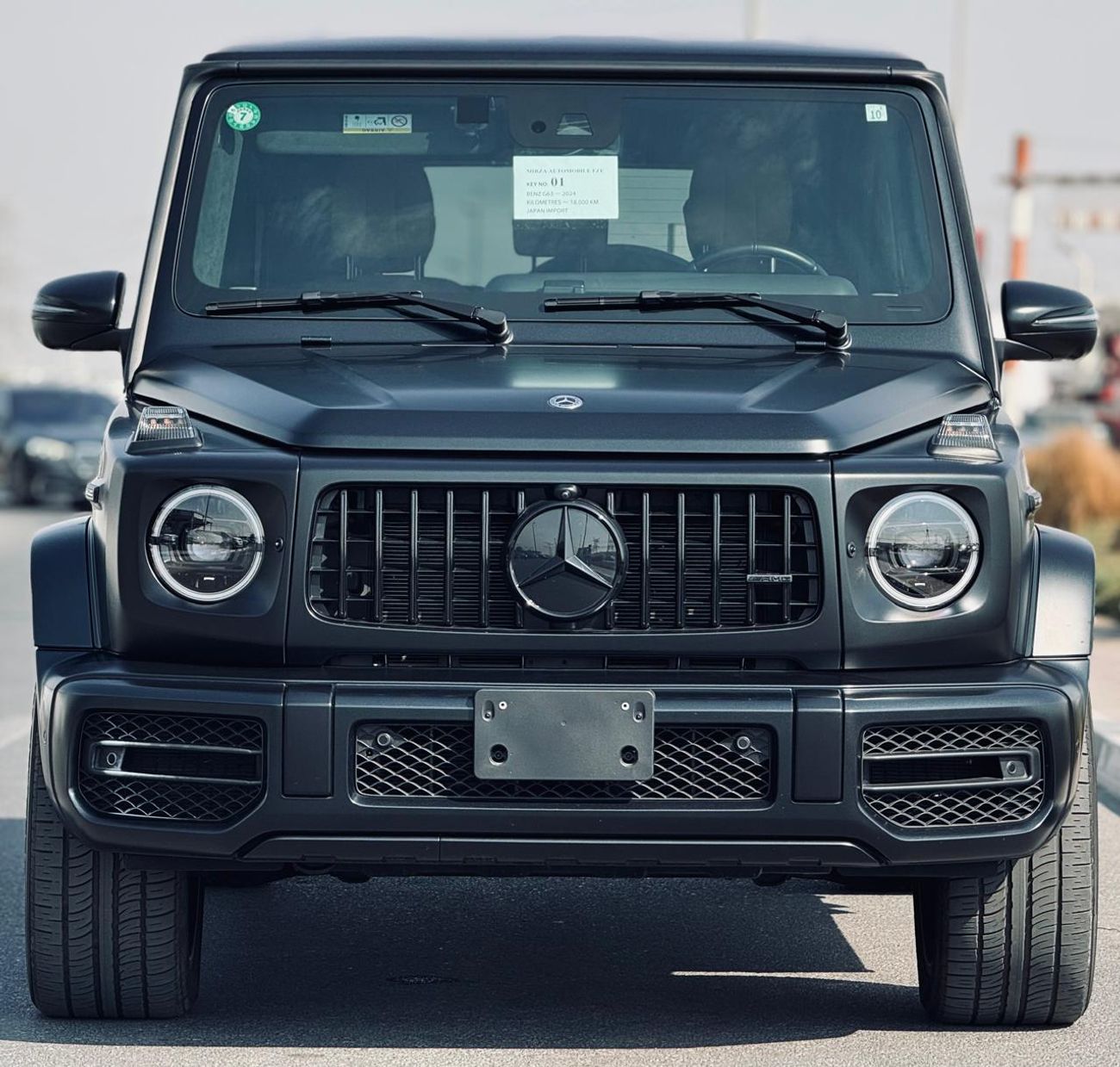Mercedes-Benz G 63 AMG 4MATIC SUV RHD 4.0L Bi-Turbo V8 petrol engine Japanese Specs Automatic Gear AWD 5 Seats 5 Doors