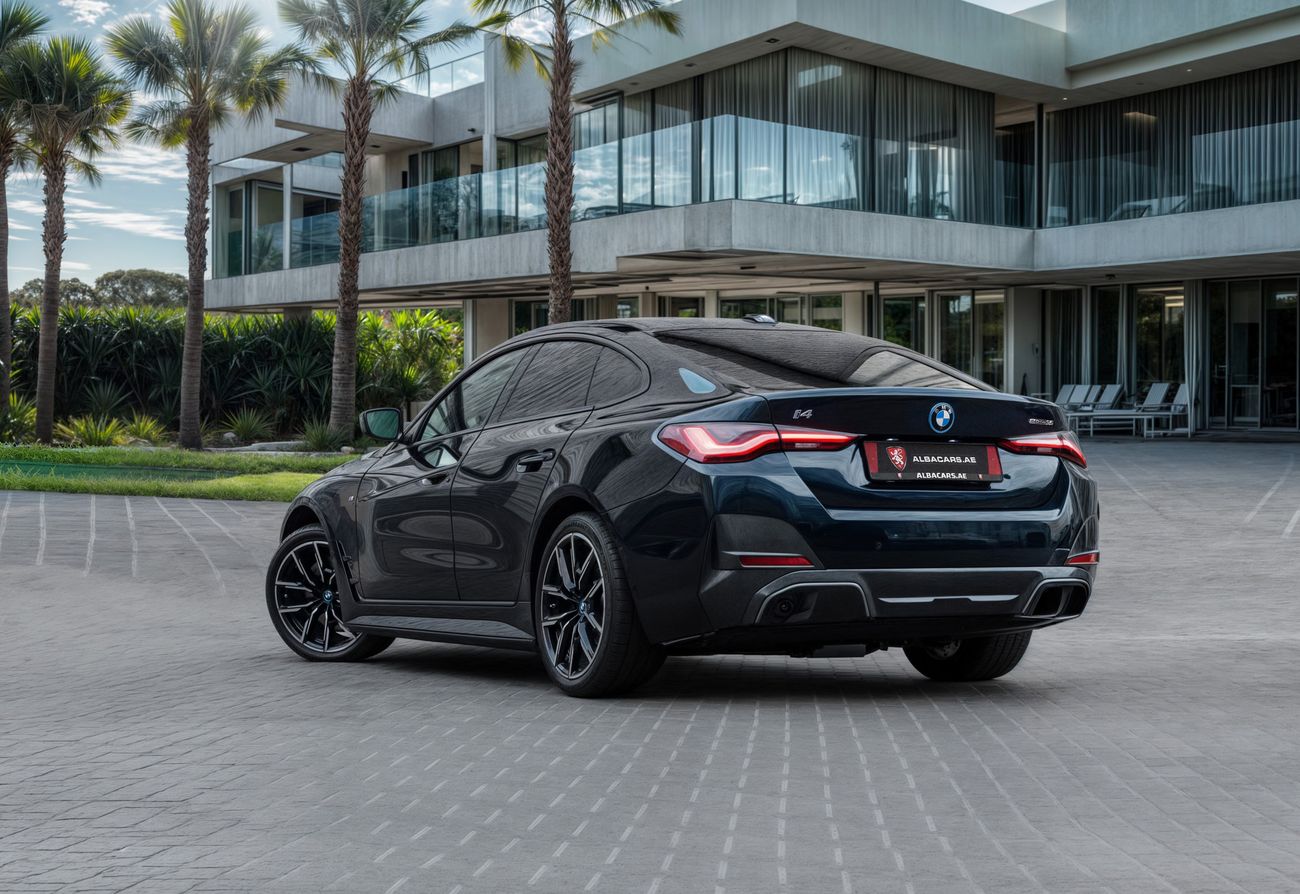 بي أم دبليو i4 i4 M kit | 3,819 P.M | 0% Downpayment | i4 eDrive35 M-Kit | 2029 BMW Warranty/Service